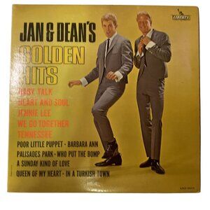 VTG Jan & Deans Golden Hits Vinyl Record Album 1962 Liberty LRP-3248